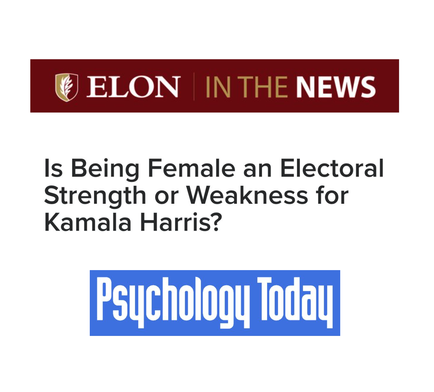 Psychology Today features insights from Adi Wiezel on gender and